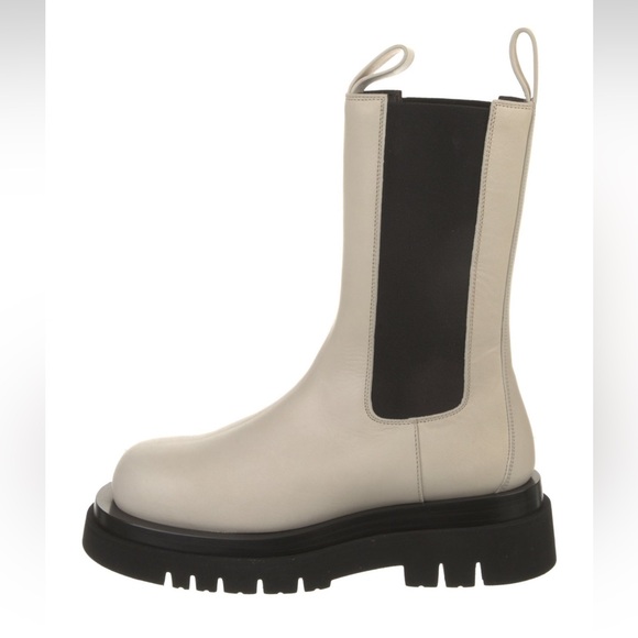 Botega Veneta BV Lug Boot Storm Cuir Sea Salt 38 - Picture 2 of 11